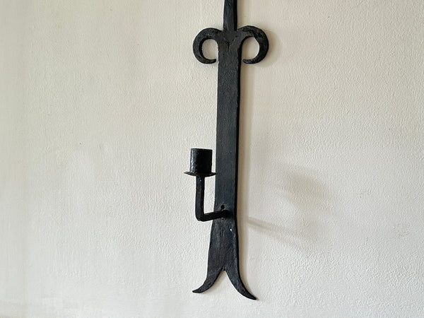 Forged Candle Wall Sconce