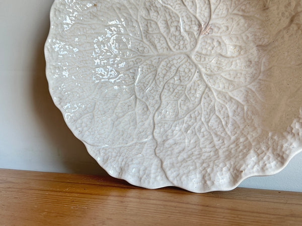 White Cabbage Leaf Bowl
