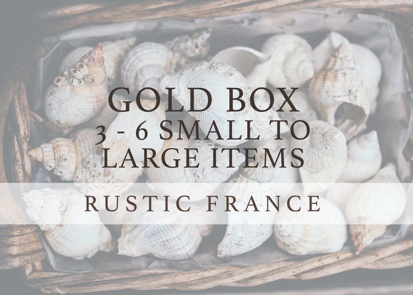 Rustic French Decor Mystery Gift Box