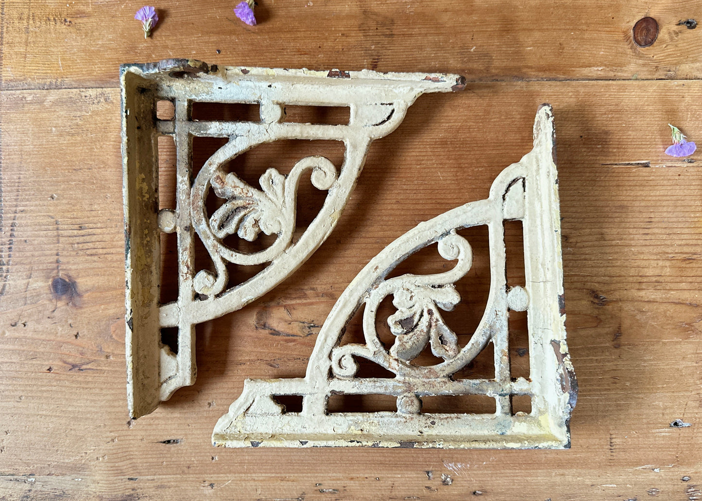 Pair of Ornate Shelf Brackets