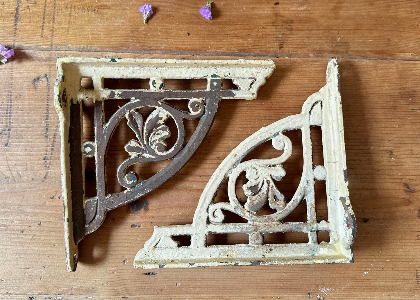 Pair of Ornate Shelf Brackets