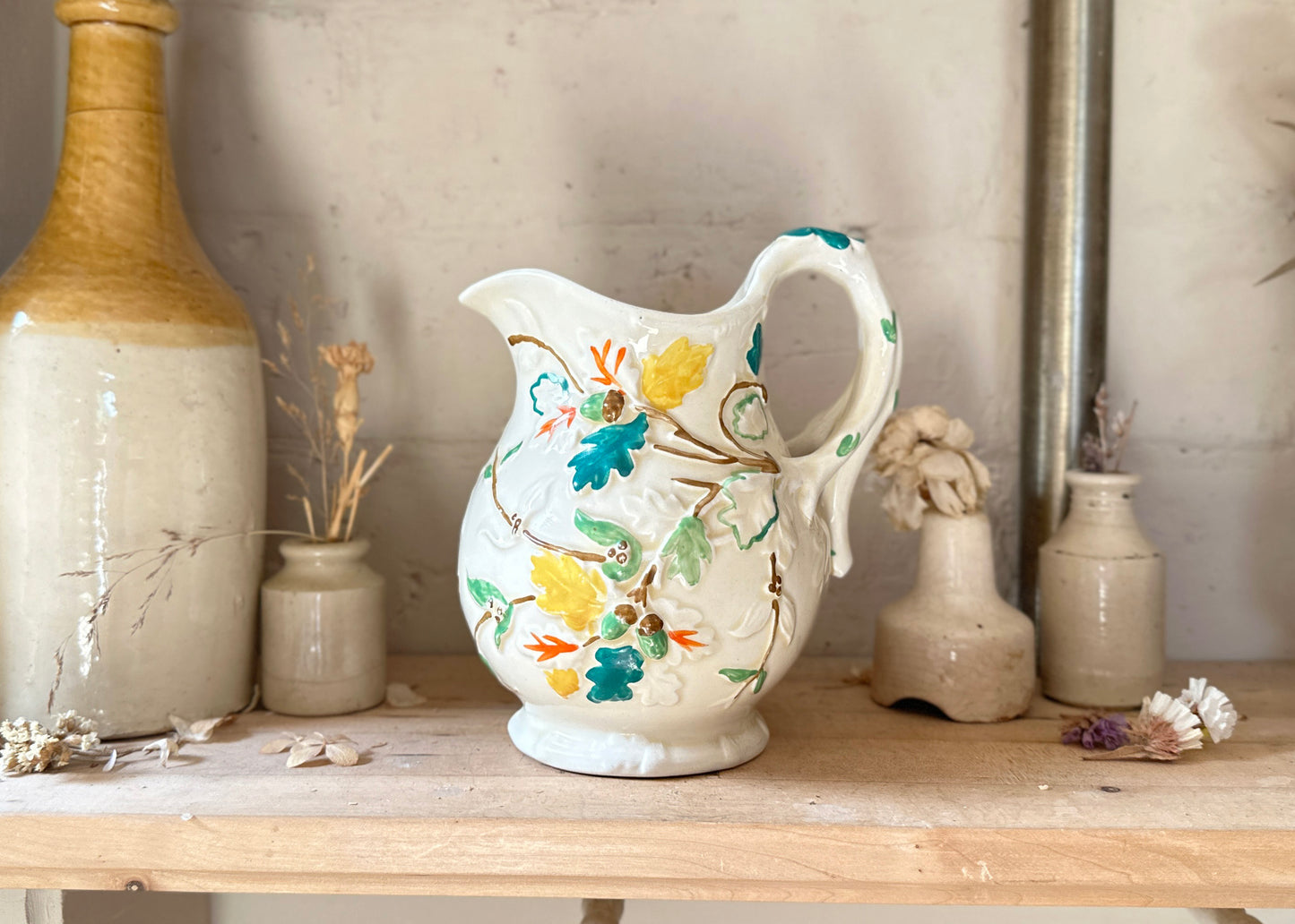 Mason's Oak Hand Painted Jug