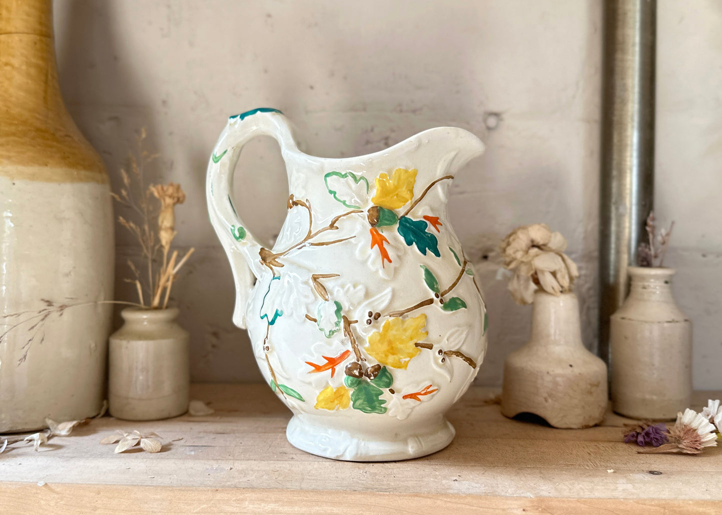 Mason's Oak Hand Painted Jug