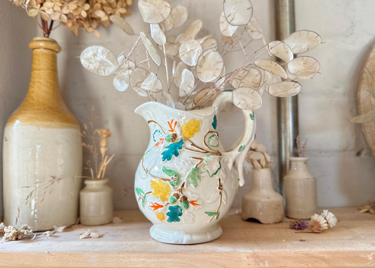 Mason's Oak Hand Painted Jug