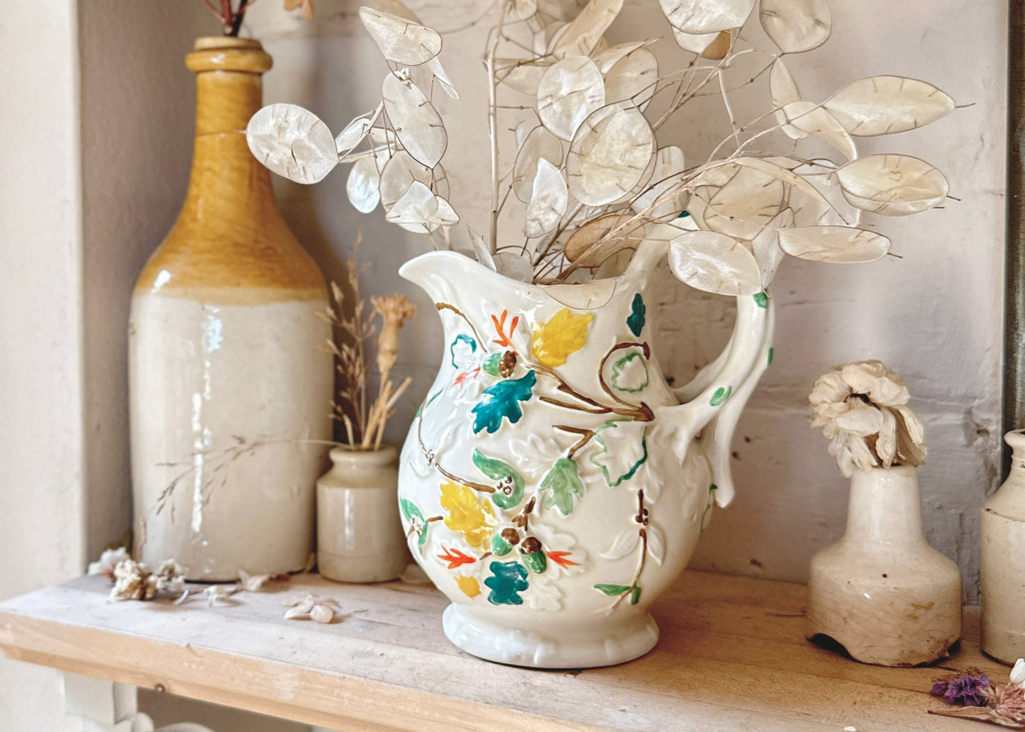 Mason's Oak Hand Painted Jug