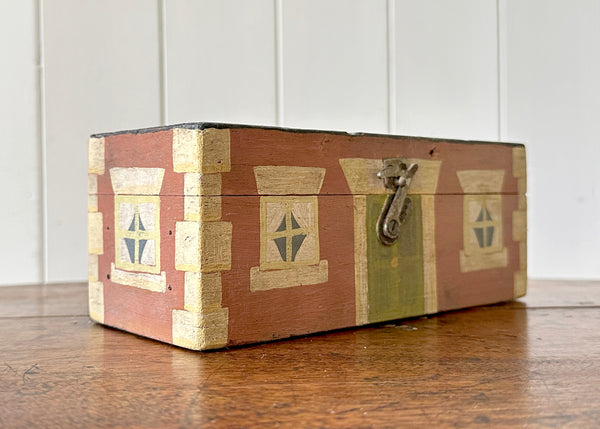 Painted Georgian House Box