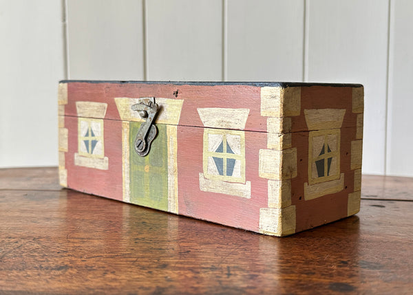 Painted Georgian House Box