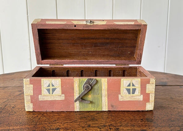 Painted Georgian House Box