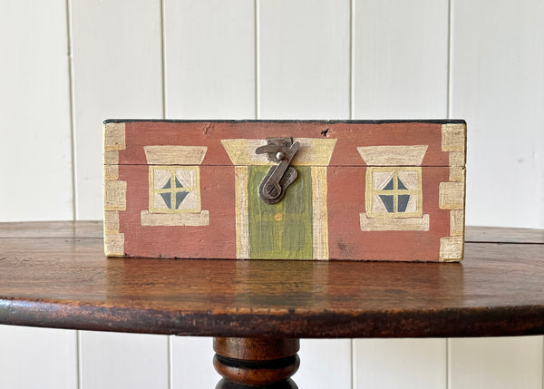 Painted Georgian House Box
