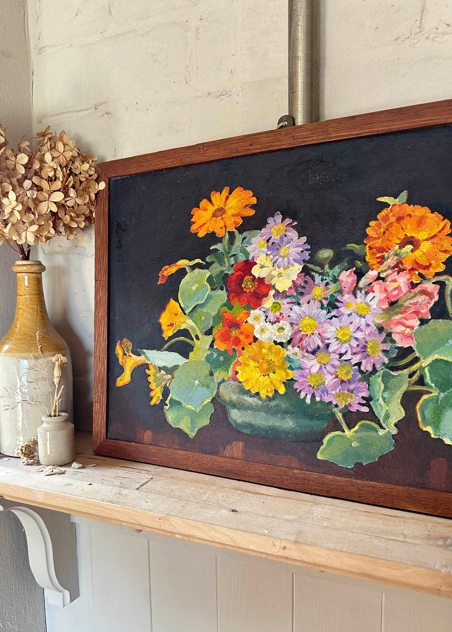 Floral Still Life Oil Painting