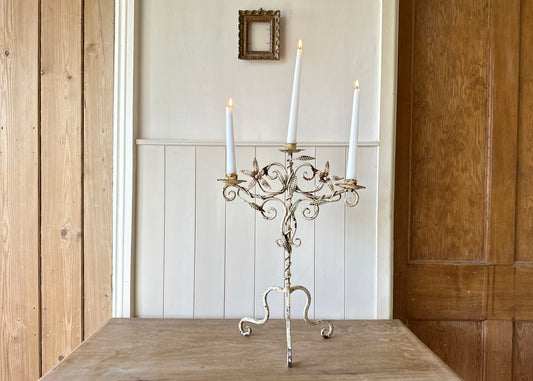 French Toleware Candle Holder