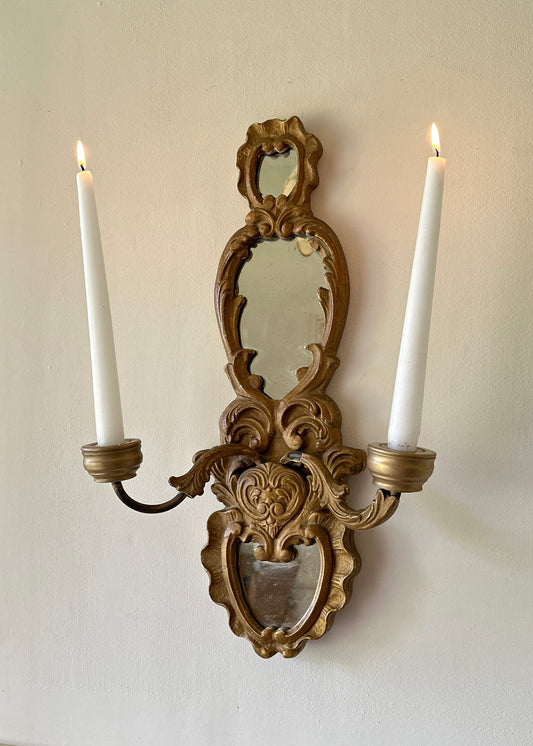 Pair of Antique Wall Sconces