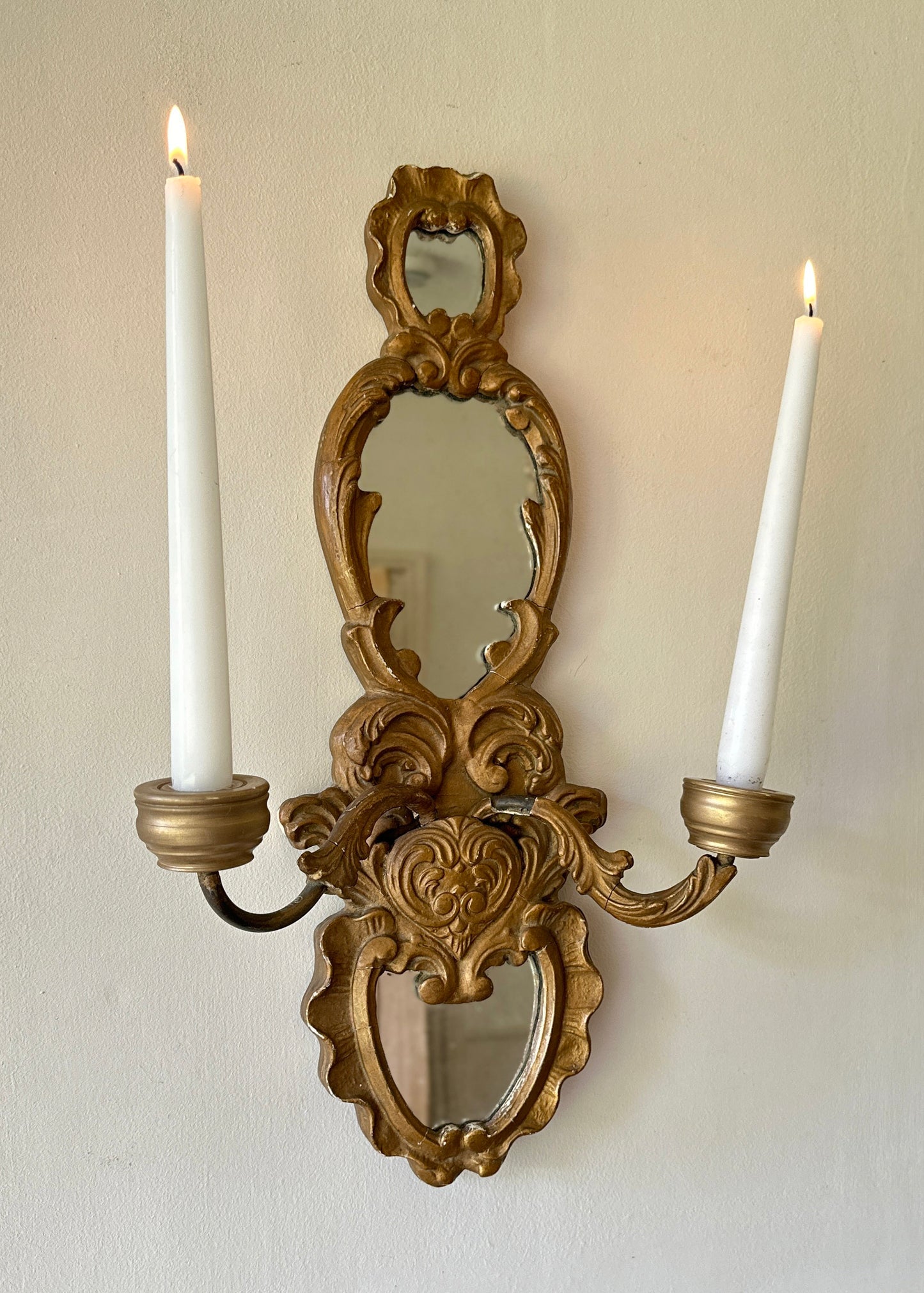 Pair of Antique Wall Sconces