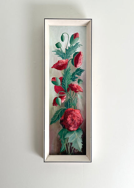 Red Poppies Oil Painting