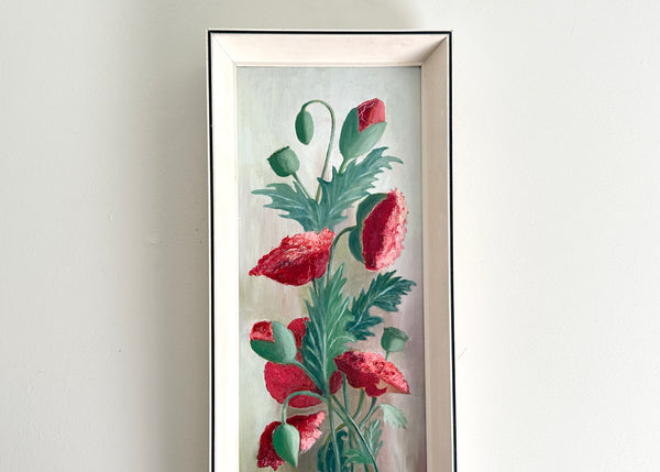 Red Poppies Oil Painting
