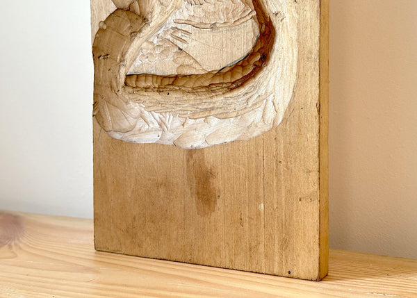 Queen Elizabeth Profile Carving