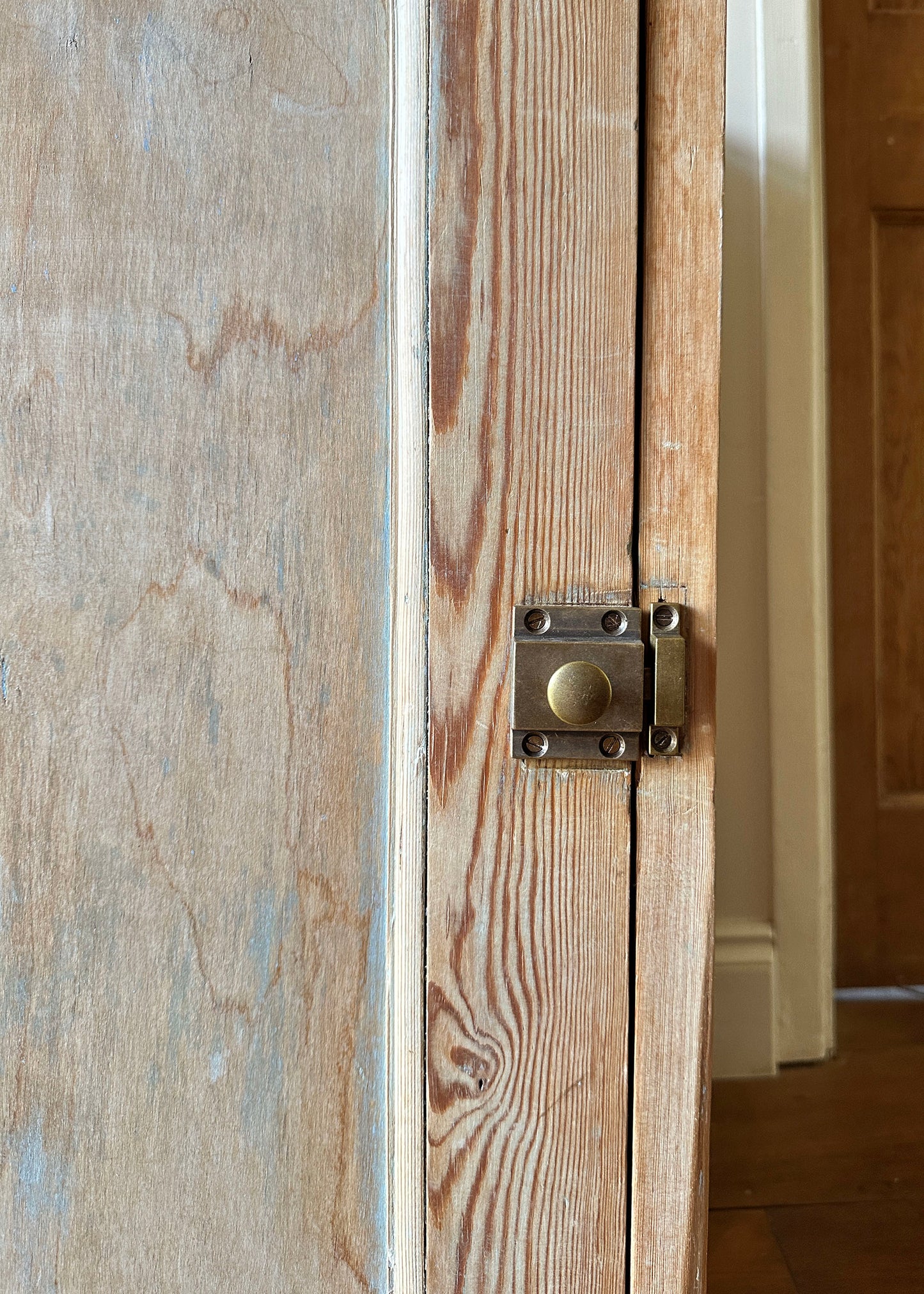 Stripped Pine Cabinet