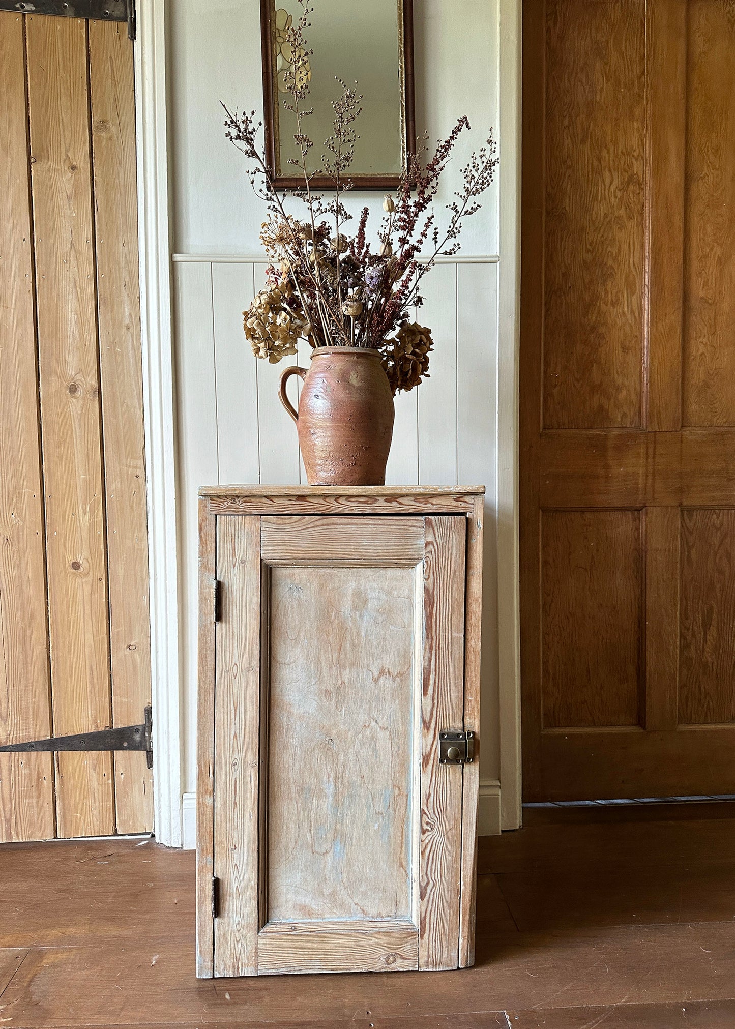 Stripped Pine Cabinet