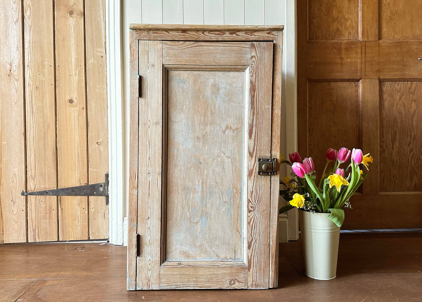 Stripped Pine Cabinet