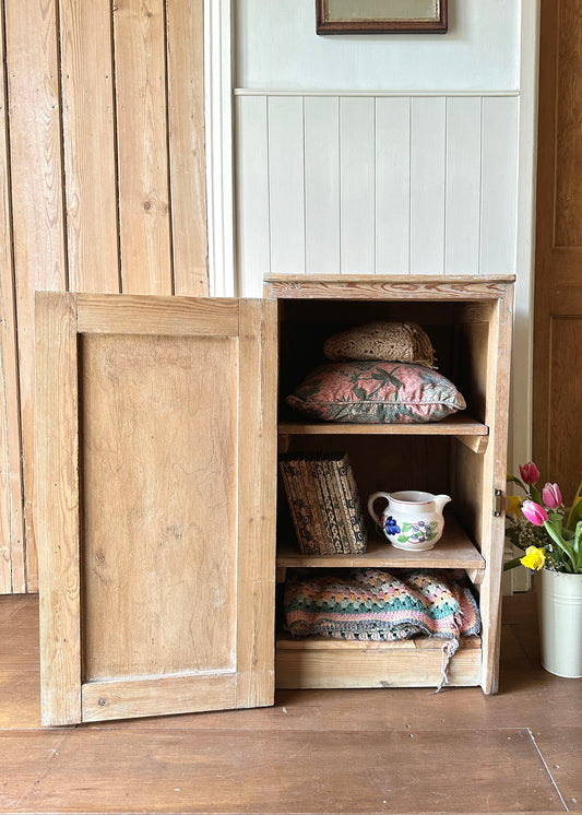 Stripped Pine Cabinet