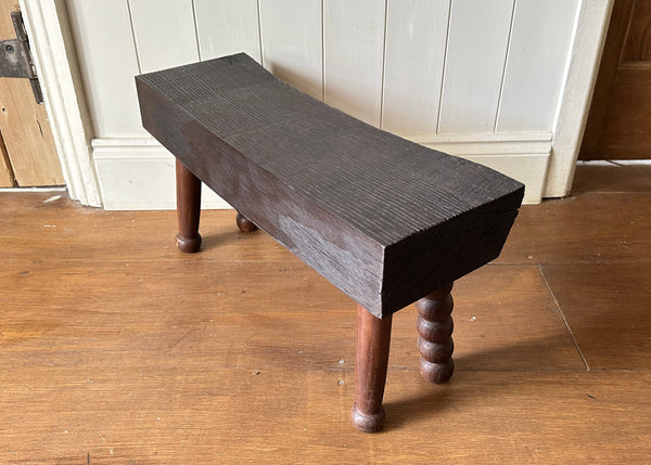 Plank Top Foot Stool - Made by Alan