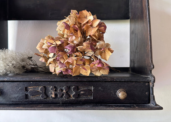 Folk Art Hanging Book Shelf