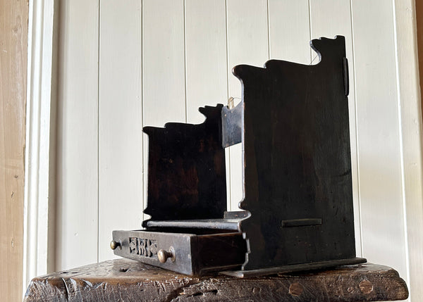 Folk Art Hanging Book Shelf
