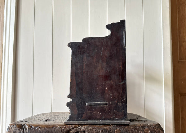 Folk Art Hanging Book Shelf
