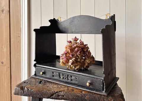 Folk Art Hanging Book Shelf