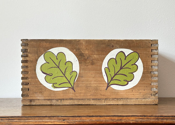 Hand Painted Wooden Seed Box
