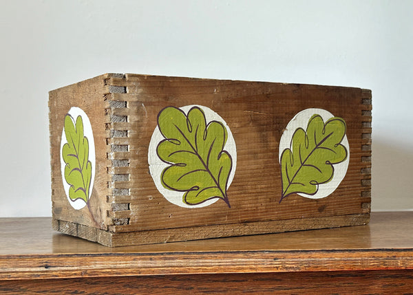 Hand Painted Wooden Seed Box