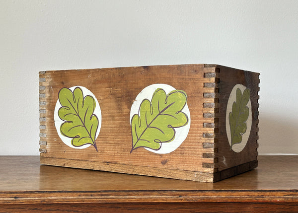 Hand Painted Wooden Seed Box