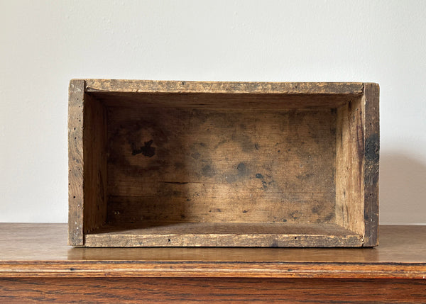 Hand Painted Wooden Seed Box