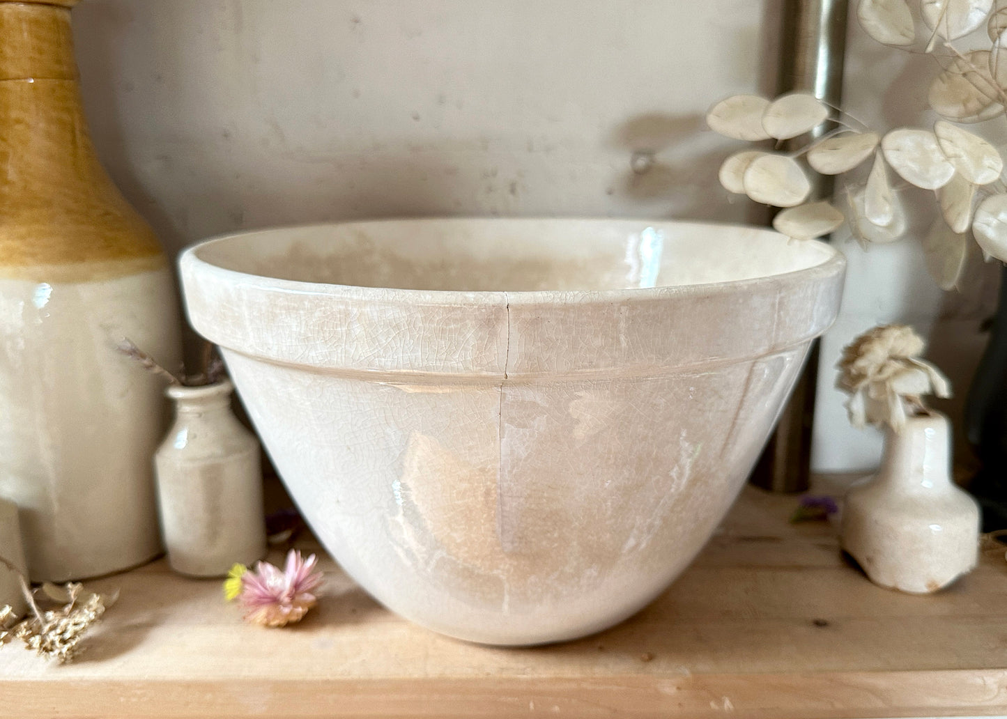 Antique Pudding Bowl