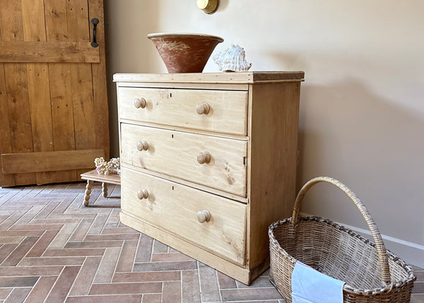 Victorian Pine Chest of Drawers