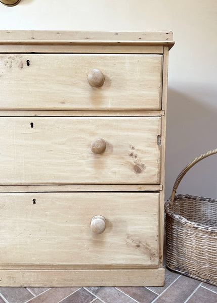 Victorian Pine Chest of Drawers