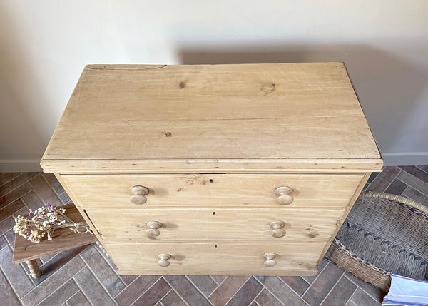 Victorian Pine Chest of Drawers