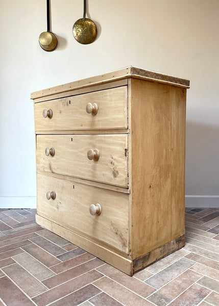 Victorian Pine Chest of Drawers