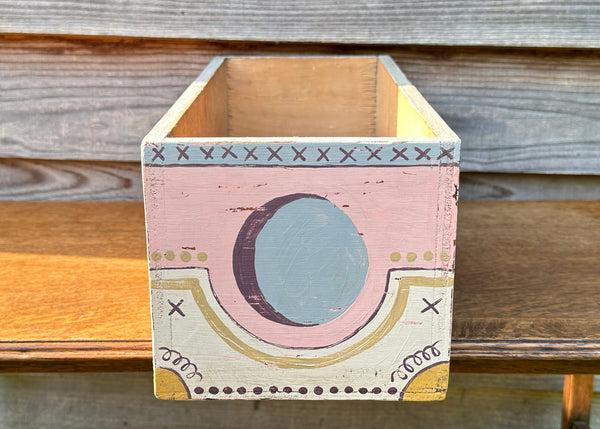 Bloomsbury Style Wooden Box