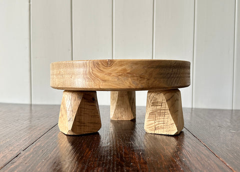 Stubby Oak Foot Stool - Made by Alan
