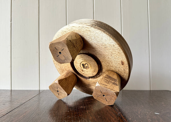 Stubby Oak Foot Stool - Made by Alan