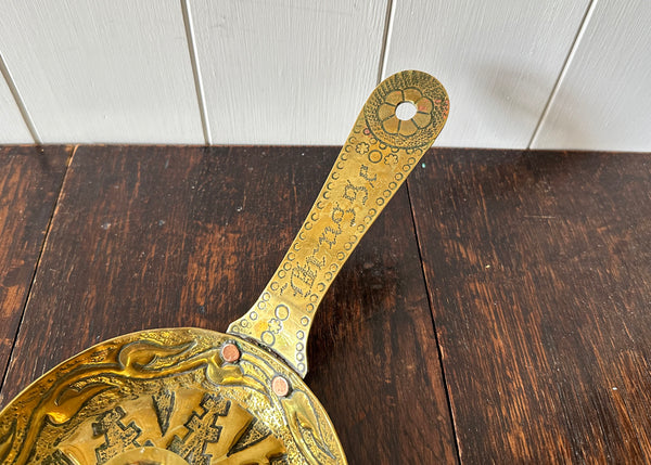 Brass Dutch Candle Holder