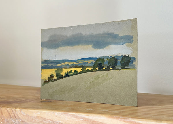Small Watercolour Landscape Painting