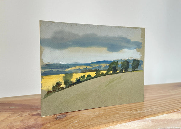 Small Watercolour Landscape Painting