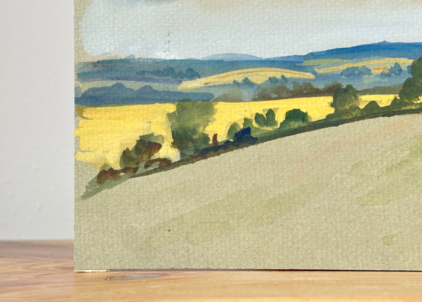 Small Watercolour Landscape Painting