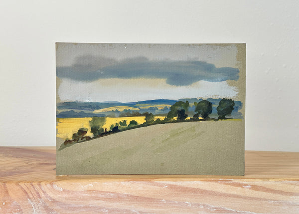 Small Watercolour Landscape Painting