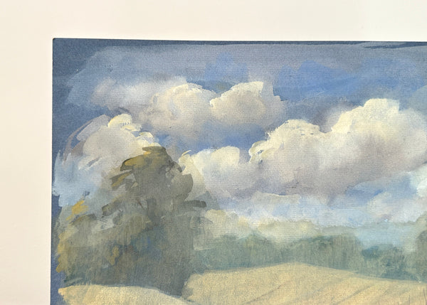 Wheat Fields Watercolour