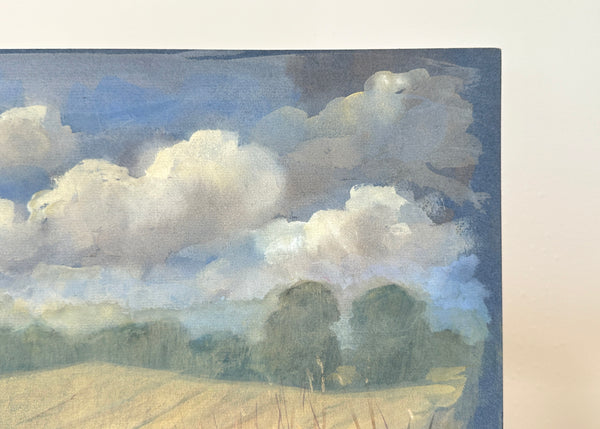Wheat Fields Watercolour