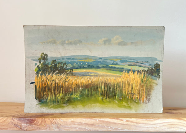 Atmospheric Watercolour Landscape
