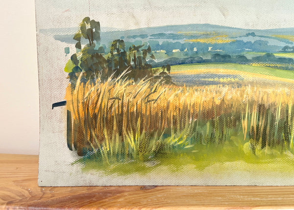 Atmospheric Watercolour Landscape
